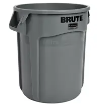Rubbermaid Afvalbak | BRUTE | Kunststof | Grijs | 75.7L | Open | Ø495x581(h)mm 