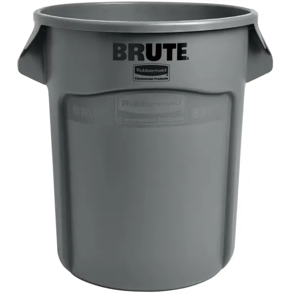 Afvalbak | BRUTE | Kunststof | Grijs | 75.7L | Open | Ø495x581(h)mm