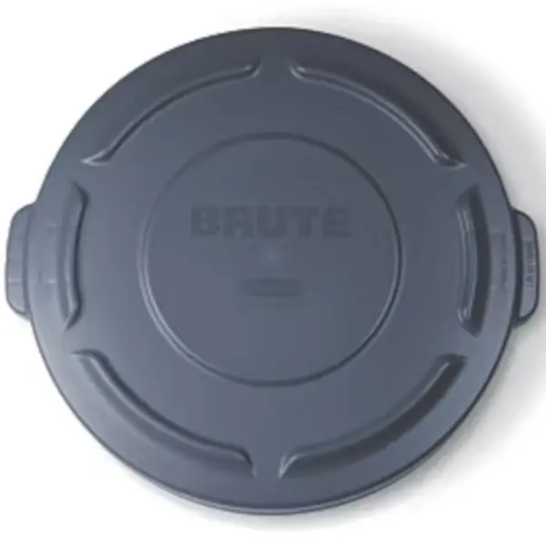 Deksel | Kunststof | Grijs | Rubbermaid BRUTE Afvalbakken | Ø406x25(h)mm