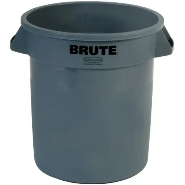 Afvalbak | BRUTE | Kunststof | Grijs | 37.9L | Open | Ø397x435(h)mm