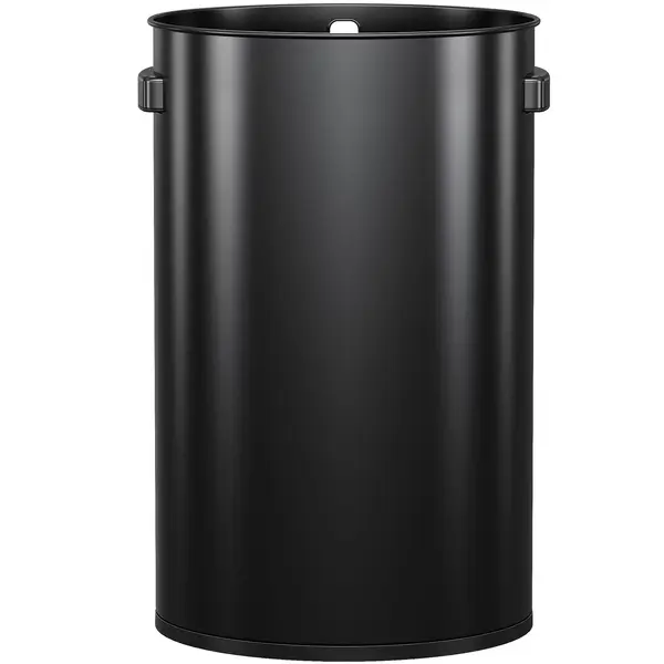 Afvalbak | URBAN BIN | RVS | Zwart | 60L | Open | Anti Fingerprint | Ø405x685(h)mm