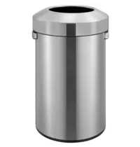 EKO Afvalbak | URBAN BIN | RVS | 60L | Open | Anti Fingerprint | Ø405x685(h)mm