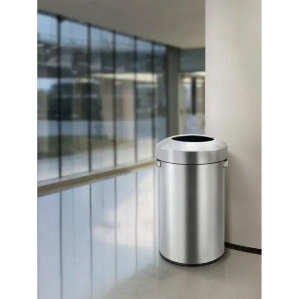 Afvalbak | URBAN BIN | RVS | 60L | Open | Anti Fingerprint | Ø405x685(h)mm