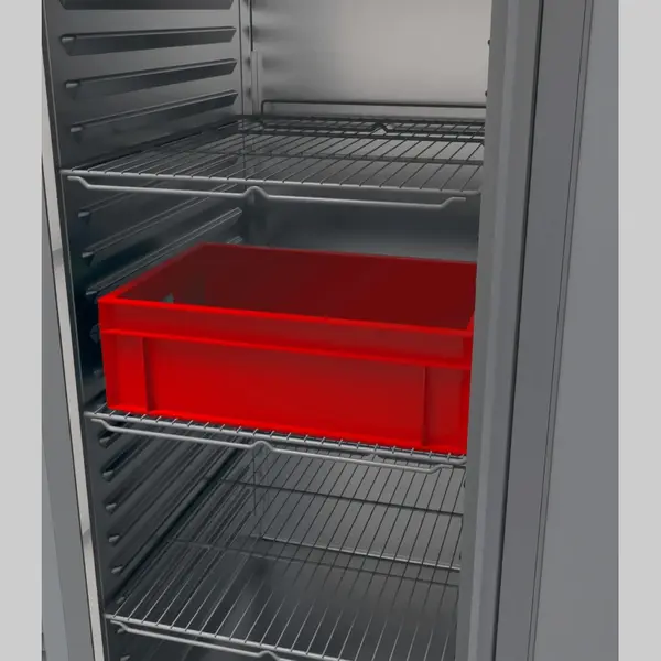 Koelkast | PERFORMANCE | 1360L (2/1 GN) | RVS | -2°C/+15°C | Geforceerd | App | Temperatuur-/Deuralarm | Wielen (Geremd) | 1427x867x2150(h)mm