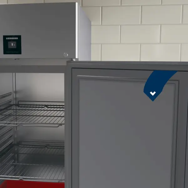 Koelkast | PERFORMANCE | Energiezuinig | 597L (2/1 GN) | RVS | -2°C/+15°C | Geforceerd | App | Temperatuur-/Deuralarm | Wielen (Geremd) | 697x867x2150(h)mm