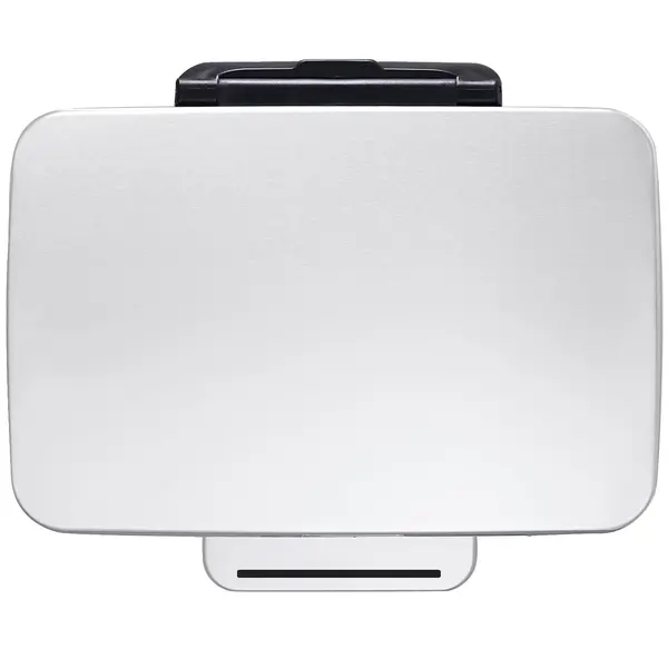 Pedaalemmer | E-CUBE | RVS | 46L | Klapdeksel | Anti Fingerprint | Afvalscheiding | 500x345x650(h)mm