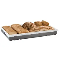 Pujadas Dienblad | Hout | Zwart | EN600x400 | Stapelbaar | 600x400x65(h)mm