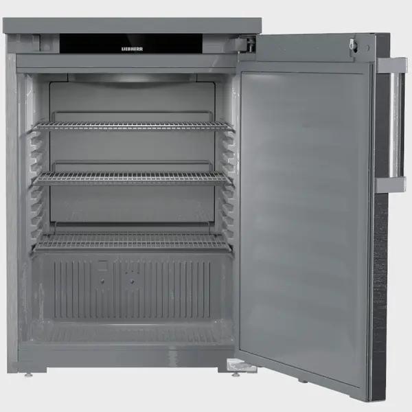 Koelkast | PERFECTION | Energiezuinig | 124L | RVS/Grijs | -2°C/+15°C | Geforceerd | Temperatuuralarm | App | 600x648x852(h)mm