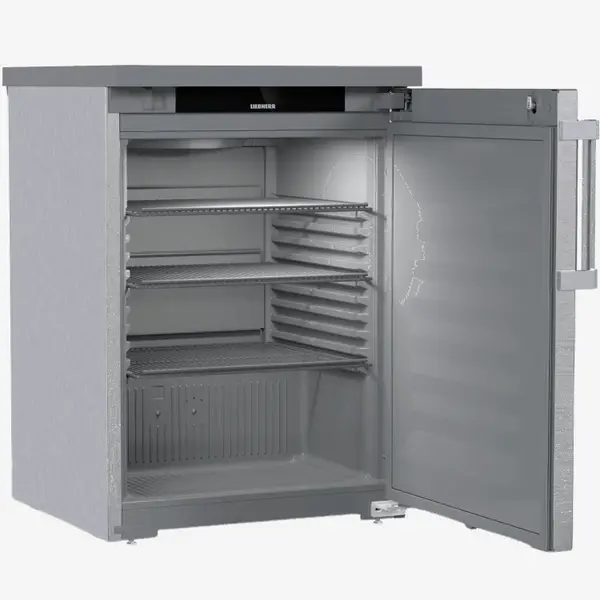 Koelkast | PERFECTION | Energiezuinig | 124L | RVS/Grijs | -2°C/+15°C | Geforceerd | Temperatuuralarm | App | 600x648x852(h)mm