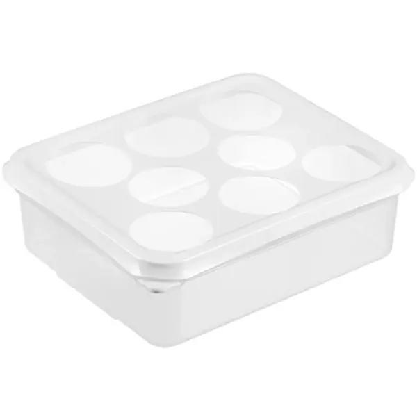 Doseerflessen-Organizer | Kunststof | 1/2 GN | Cap. 8 flessen | 325x265x100(h)mm