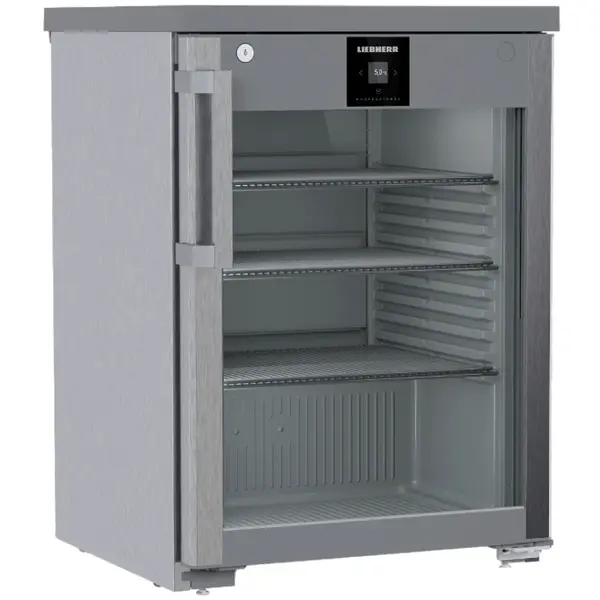 Koelkast | PERFECTION | Energiezuinig | 127L | RVS/Grijs | -2°C/+15°C | Geforceerd | Temperatuuralarm | App | 600x648x852(h)mm