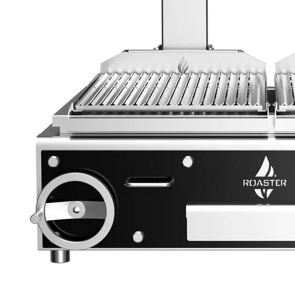 Houtskoolgrill | PARRILLA | Oppervlak 1000x620 | 200°C/250°C | Verstelbare Grillhoogte/-Hoek | 1200x825x1000(h)mm