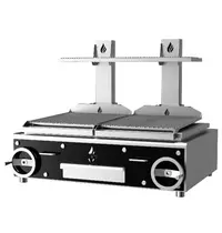 Roaster Grills Houtskoolgrill | PARRILLA | Oppervlak 1000x620 | 200°C/250°C | Verstelbare Grillhoogte/-Hoek | 1200x825x1000(h)mm