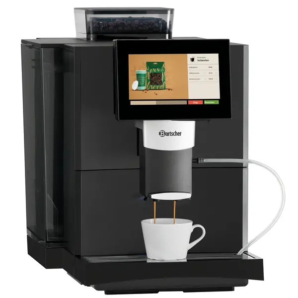 Volautomatisch Koffiezetapparaat | EASY PLUS | 80 Kopjes/u | 1 Hopper (Bonen) | Waterreservoir (4L) | 1.5kW (230V) | Touchscreen + USB | 350x525x475(h)mm