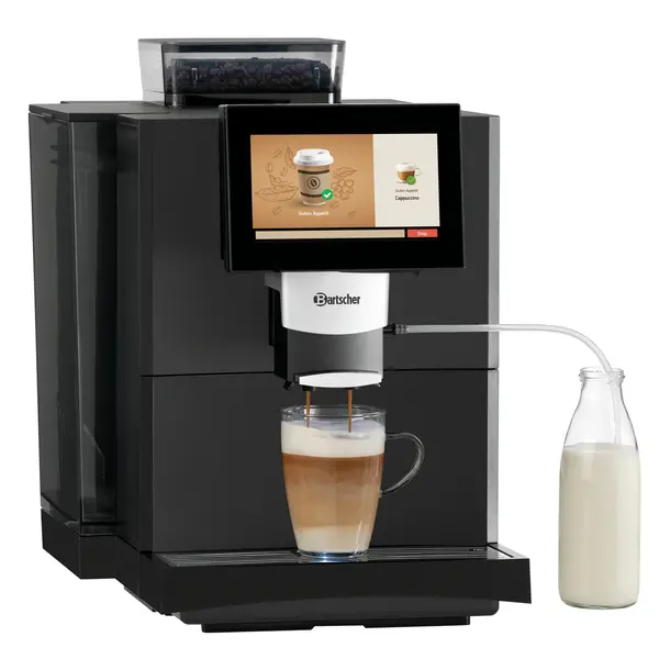 Volautomatisch Koffiezetapparaat | EASY PLUS | 80 Kopjes/u | 1 Hopper (Bonen) | Waterreservoir (4L) | 1.5kW (230V) | Touchscreen + USB | 350x525x475(h)mm