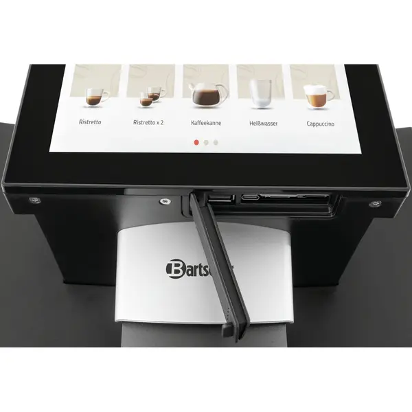 Volautomatisch Koffiezetapparaat | EASY PLUS | 80 Kopjes/u | 1 Hopper (Bonen) | Waterreservoir (4L) | 1.5kW (230V) | Touchscreen + USB | 350x525x475(h)mm