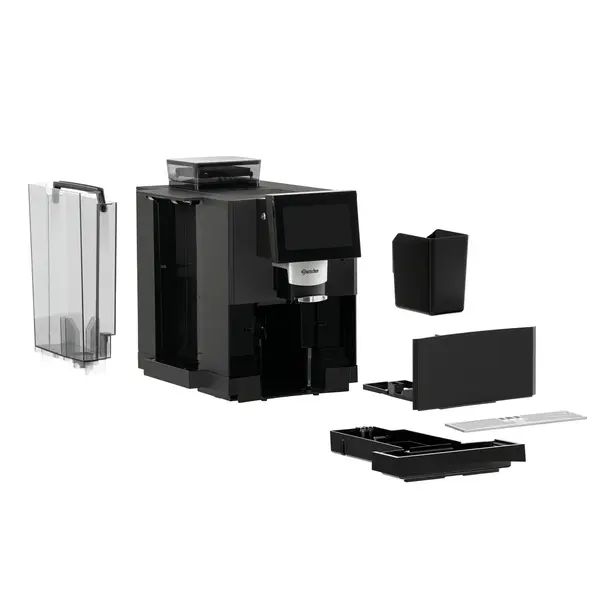 Volautomatisch Koffiezetapparaat | EASY PLUS | 80 Kopjes/u | 1 Hopper (Bonen) | Waterreservoir (4L) | 1.5kW (230V) | Touchscreen + USB | 350x525x475(h)mm