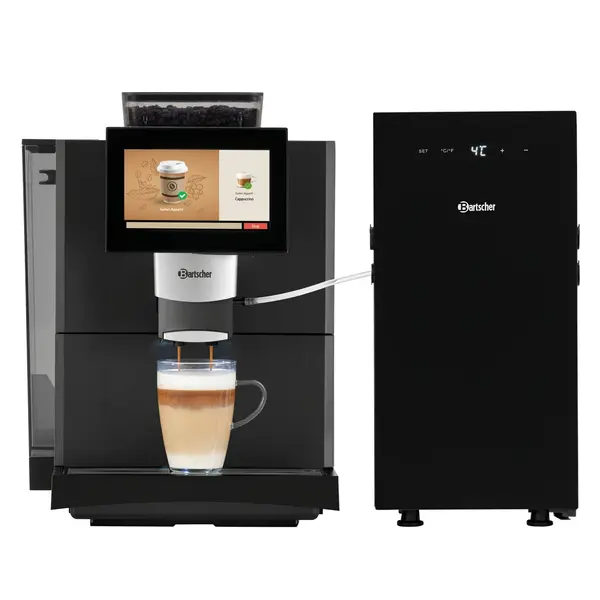 Volautomatisch Koffiezetapparaat | EASY PLUS | 80 Kopjes/u | 1 Hopper (Bonen) | Waterreservoir (4L) | 1.5kW (230V) | Touchscreen + USB | 350x525x475(h)mm