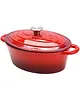 Sunnex Braadpan | Geëmailleerd | 3.5L | Div. Warmtebronnen | Incl. Deksel | 280x200x110(h)mm 