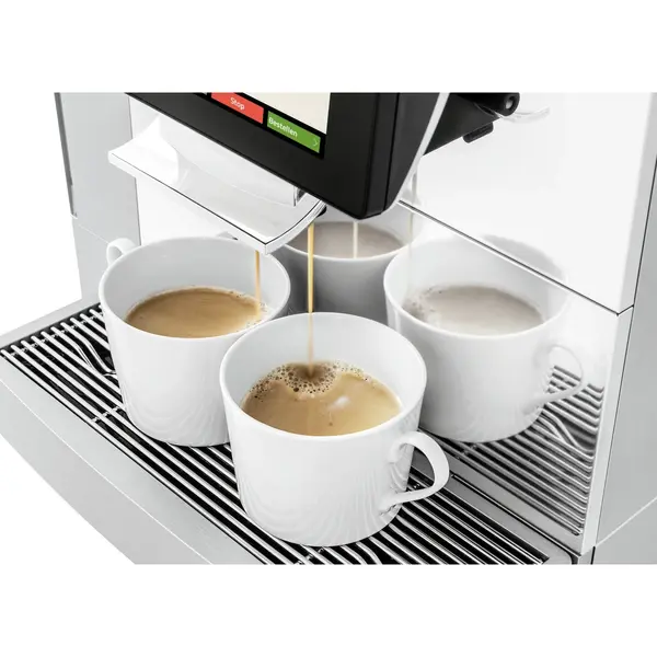Volautomatisch Koffiezetapparaat | KV1 DELUXE | 100 Kopjes/Dag | 1 Hopper (Bonen) | Waterreservoir (6L) / Wateraansluiting | 3.1kW (230V) | Touchscreen + USB | 370x535x625(h)mm