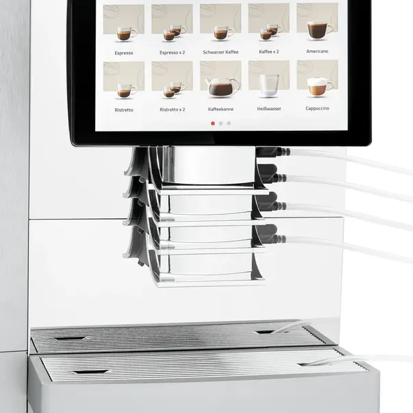 Volautomatisch Koffiezetapparaat | KV1 DELUXE | 100 Kopjes/Dag | 1 Hopper (Bonen) | Waterreservoir (6L) / Wateraansluiting | 3.1kW (230V) | Touchscreen + USB | 370x535x625(h)mm