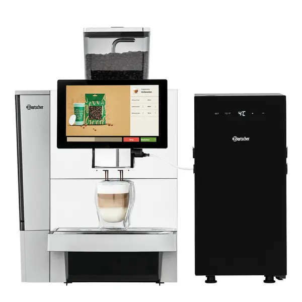 Volautomatisch Koffiezetapparaat | KV1 DELUXE | 100 Kopjes/Dag | 1 Hopper (Bonen) | Waterreservoir (6L) / Wateraansluiting | 3.1kW (230V) | Touchscreen + USB | 370x535x625(h)mm