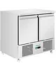 Polar Koelwerkbank | U-SERIE | Energiezuinig | 257L | 2 Deuren (1/1 GN) | +2°C/+8°C | Geforceerd | Wielen (Geremd) | 903x700x870(h)mm 