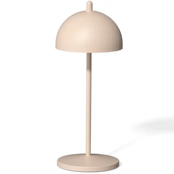 Tafellamp | ALICE | Zandkleurig | Incl. Lichtbron (Dimbaar) | Draadloos | Ø80x198(h)mm