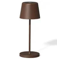 YUYU Tafellamp | ALEX | Roestbruin | Incl. Lichtbron (Dimbaar) | Draadloos | Ø76x208(h)mm