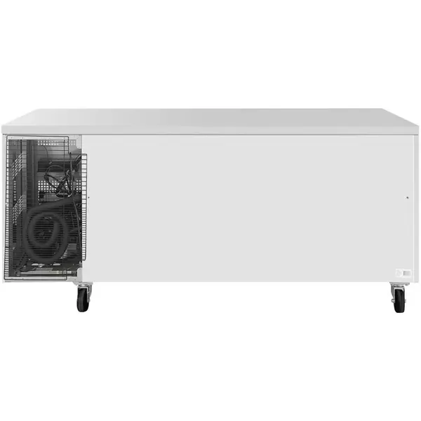 Koelwerkbank | U-SERIE | 465L | 1 Deur + 4 Laden (2/1 GN) | -2°C/+8°C | Geforceerd | Wielen (Geremd) | 1795x700x860(h)mm