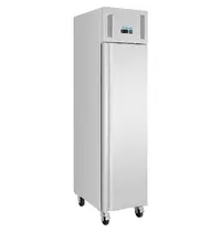 Polar Vrieskast | G-SERIE | 292L (1/1 GN) | RVS | -18°C/-22°C | Geforceerd | Wielen (Geremd) | 484x745x2100(h)mm