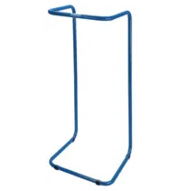 Luxus Afvalzakhouder | Staal | Blauw | 400L | Open | 600x600x1300(h)mm 