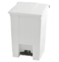 Rubbermaid Pedaalemmer | CLASSIC | Kunststof | Wit | 45L | Klapdeksel | HACCP | 400x413x600(h)mm