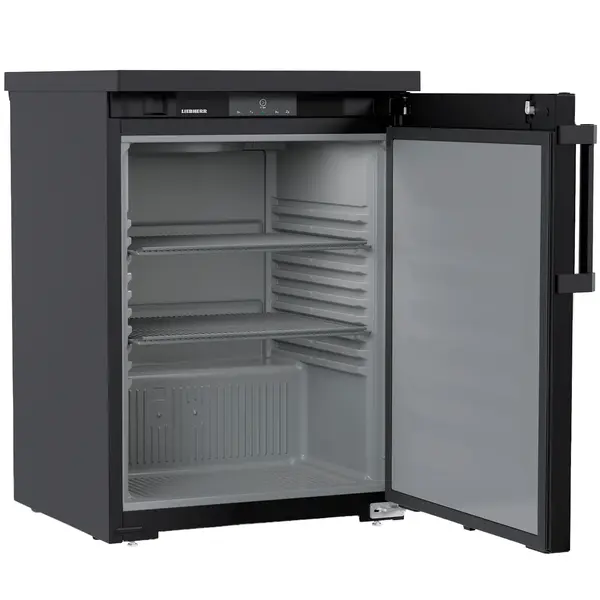 Koelkast | PERFORMANCE | 124L | Zwart | +1°C/+9°C | Geforceerd | Temperatuur-/Deuralarm | 600x648x852(h)mm