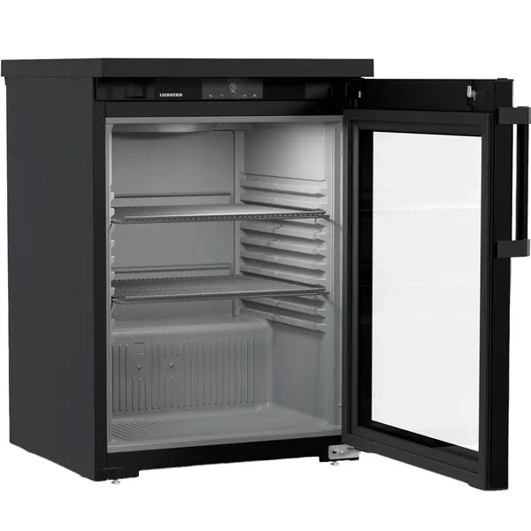 Koelkast | PERFORMANCE | 127L | Zwart | +1°C/+9°C | Geforceerd | Temperatuur-/Deuralarm | 600x648x852(h)mm