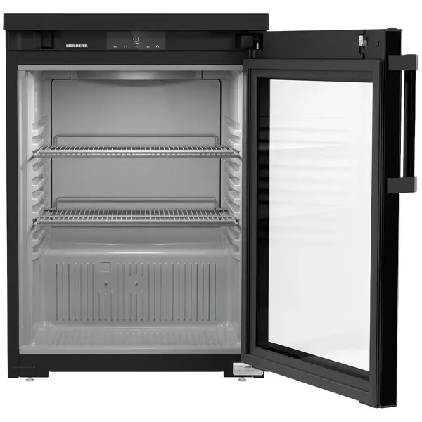 Koelkast | PERFORMANCE | 127L | Zwart | +1°C/+9°C | Geforceerd | Temperatuur-/Deuralarm | 600x648x852(h)mm