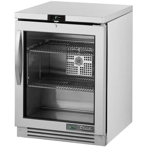 Koelkast | Energiezuinig | 147L | RVS | 0°C/+3°C | Geforceerd | Wielen | 610x629x829(h)mm