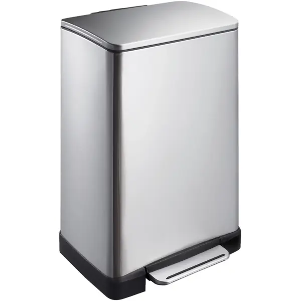 Pedaalemmer | E-CUBE | RVS | 40L | Klapdeksel | Anti Fingerprint | 403x345x650(h)mm