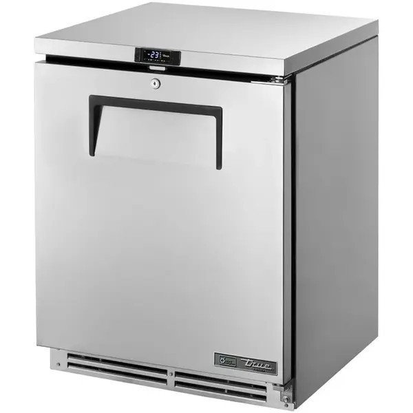 Vrieskast | 147L | RVS | +3°C/-23°C | Geforceerd | Wielen | 610x629x804(h)mm