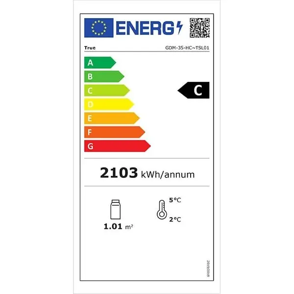 Koelkast | 991L | Zwart | 0°C/+3°C | Geforceerd | Draaideuren | 1004x759x1998(h)mm