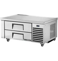 True Koelwerkbank | Laag Model | 52L | 2 Laden (1/1 GN) | 0°C/+3°C | Geforceerd | Wielen (Geremd) | 1227x816x645(h)mm