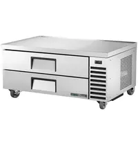 True Koelwerkbank | Laag Model | 78L | 2 Laden (1/1 GN) | 0°C/+3°C | Geforceerd | Wielen (Geremd) | 1318x816x645(h)mm