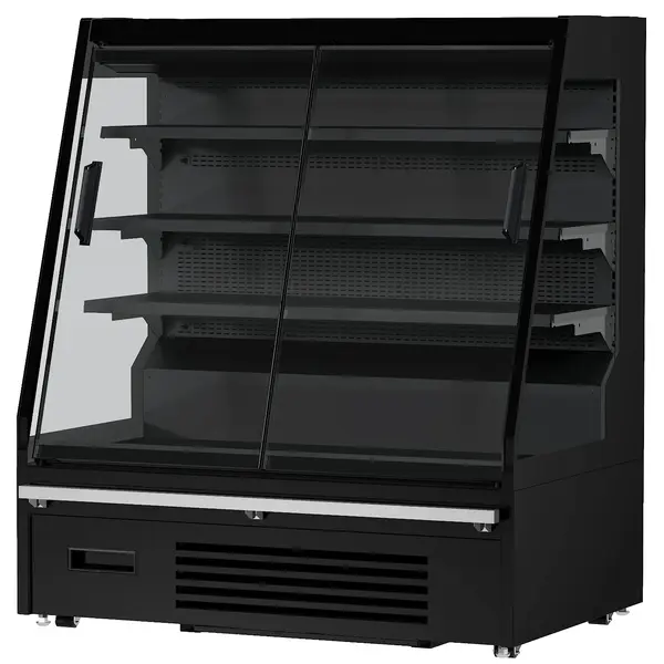 Wandkoeling | MAIKEL | Zwart | -1°C/+5°C | Geforceerd | Schuifdeuren | 1310x740x1500(h)mm