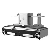 Roaster Grills Houtskoolgrill | PARRILLA F | Oppervlak 1000x620 | 200°C/250°C | Houtvuurhaard | Verstelbare Grillhoogte/-Hoek | 1850x825x1000(h)mm