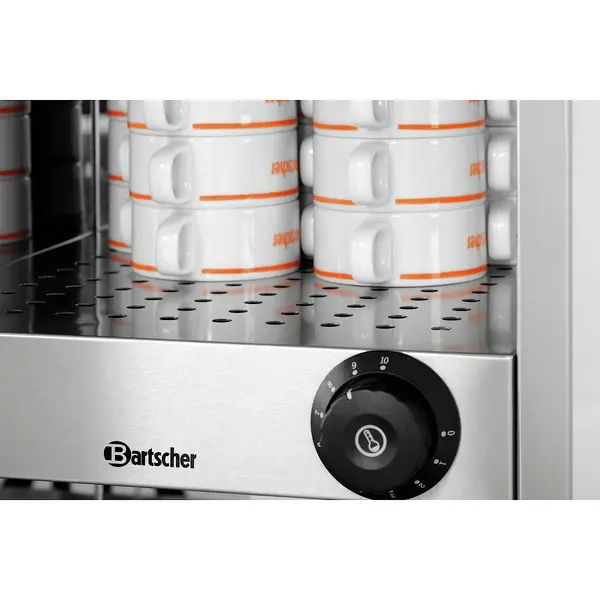 Kopjesverwarmer | RVS | 72 Kopjes | ≤60°C | 0.14kW (230V) | 320x345x550(h)mm