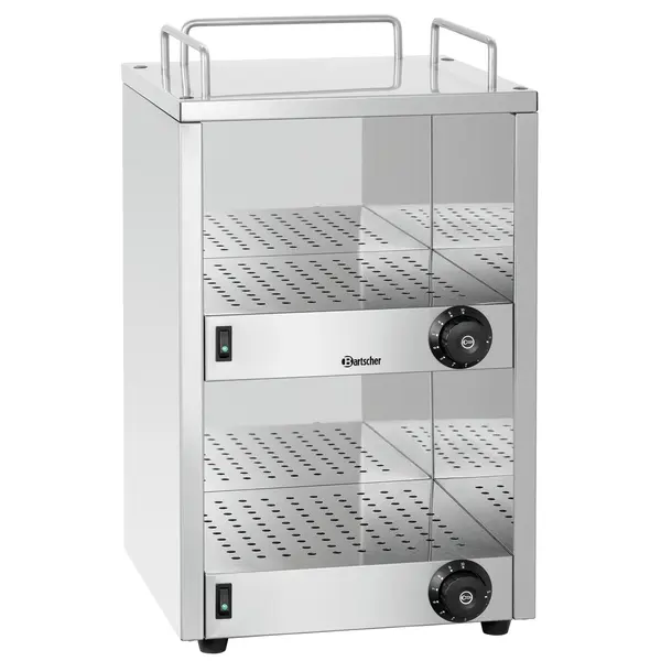 Kopjesverwarmer | RVS | 72 Kopjes | ≤60°C | 0.14kW (230V) | 320x345x550(h)mm