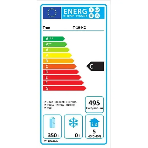 Koelkast | 431L | RVS | 0°C/+3°C | Geforceerd | Wielen | 686x623x1995(h)mm