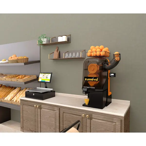 Vruchtenpers | MINIMAX | 15/min (Ø65-80mm) | Zelfbediening (Push&Juice) | Handmatige Vulling | 330x450x740(h)mm