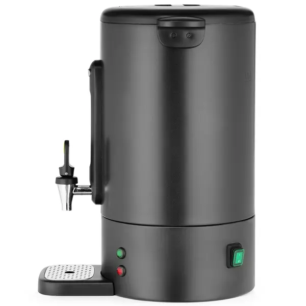 Koffiepercolator | UNIQ (Design by Bronwasser) | Zwart | 14L | 1.75kW (230V) | Enkelwandig | Lekbak | 357x380x502(h)mm