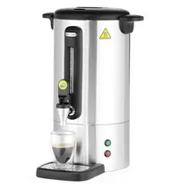 HENDI Koffiepercolator | UNIQ (Design by Bronwasser) | RVS | 7L | 1.05kW (230V) | Enkelwandig | Lekbak | 307x330x450(h)mm 